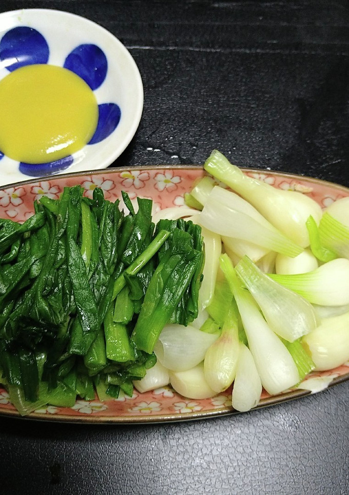 わけぎ（ちもと）のぬた　味噌和え-レシピのメイン写真