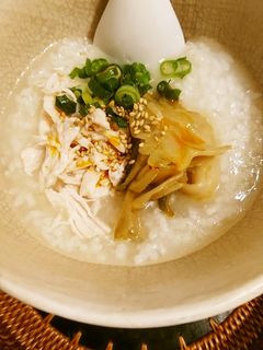 鶏ササミ中華風お粥さん-レシピのメイン写真