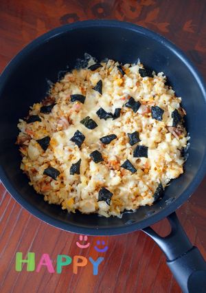 チーズとろ～りチャーハン-レシピのメイン写真