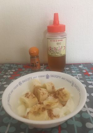 超簡単　バナナで置き換えダイエット朝食-レシピのメイン写真