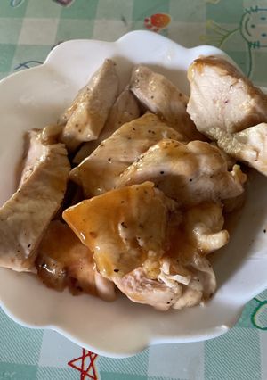 レンジで簡単！柔らか鶏胸肉照り焼き-レシピのメイン写真