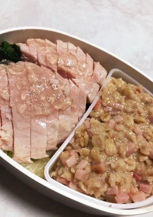 オートミール炒飯弁当 5/7 土-レシピのメイン写真