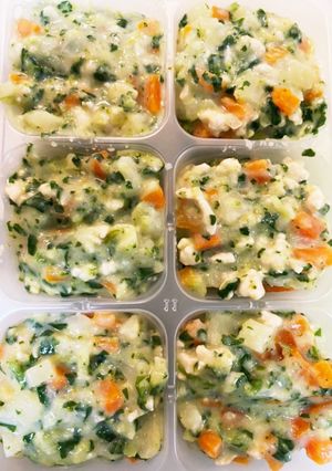 離乳食中期〜野菜たっぷりホワイトシチュー-レシピのメイン写真