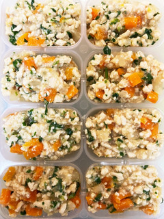 離乳食中期〜野菜鶏そぼろ(味噌味)-レシピのメイン写真
