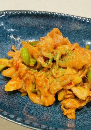 簡単　豚肉のコーンチーズ焼き-レシピのメイン写真