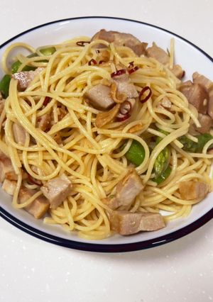 ニンニク香る子供も食べれるペペロンチーノ-レシピのメイン写真