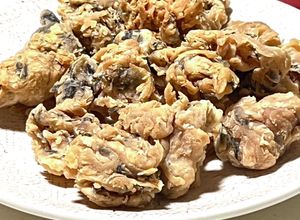 簡単！全粒粉で焼きのりのゼッポリーニ♪-レシピのメイン写真