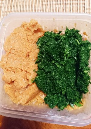 豆乳スープの下ごしらえ-レシピのメイン写真