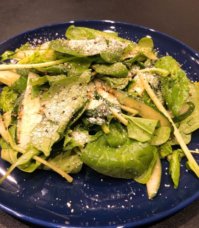 ルッコラのマスタードサラダ by もも色のきりん 【クックパッド】 簡単