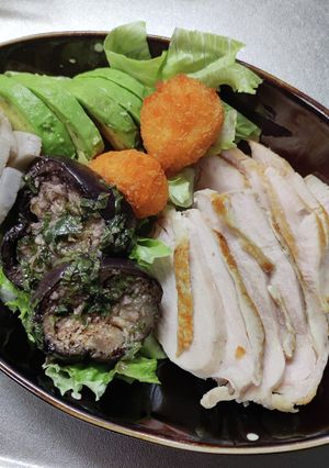 低温調理でしっとりやわらか鶏胸肉作り置き-レシピのメイン写真