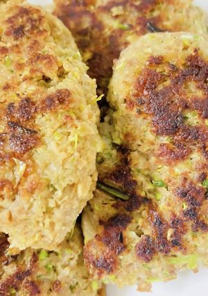 満腹テキトー節約飯！大豆ハンバーグ-レシピのメイン写真