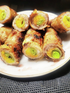 スナックえんどう肉巻き(弁当用)-レシピのメイン写真