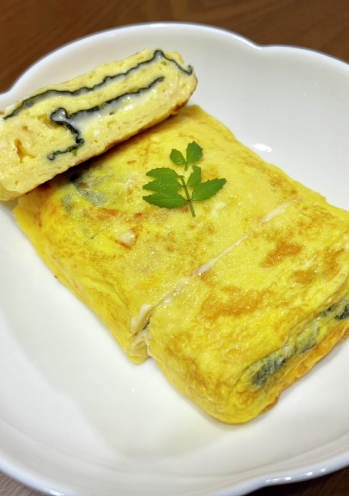 とろーり♪海苔とチーズの玉子焼き-レシピのメイン写真