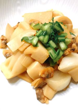 実は簡単♪旬の野菜とアサリの煮物。-レシピのメイン写真