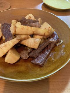 牛肉とタケノコのガーリック醤油炒め-レシピのメイン写真