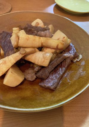 牛肉とタケノコのガーリック醤油炒め-レシピのメイン写真