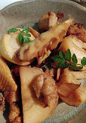 タケノコと豚肉の醤油炒め-レシピのメイン写真