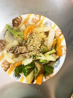簡単南蛮漬け味豚こま大根青椒肉絲風-レシピのメイン写真