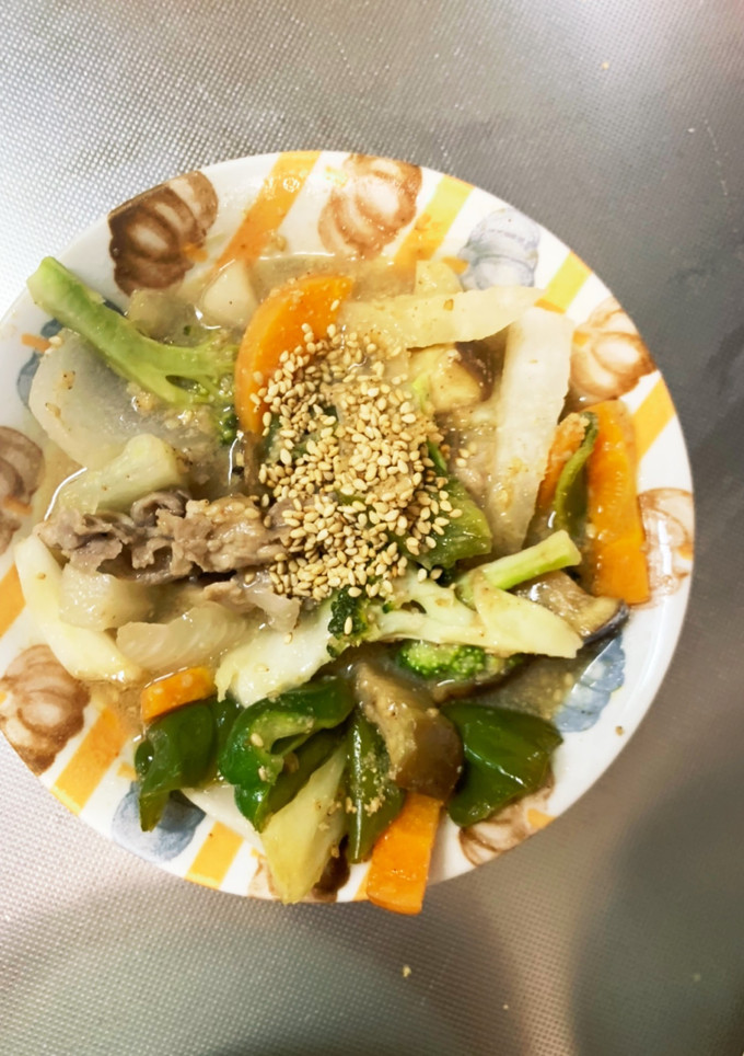 簡単南蛮漬け味豚こま大根青椒肉絲風-レシピのメイン写真
