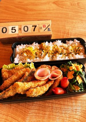 2022.5/7 中学生男子お弁当-レシピのメイン写真