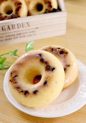 もちもち♡白玉粉でチョコチップドーナツ-レシピのメイン写真
