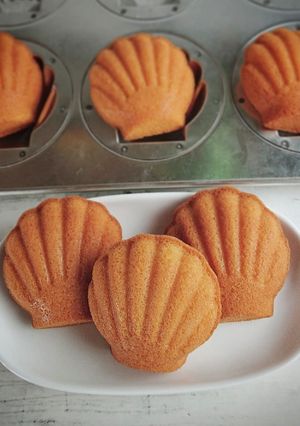 米粉のマドレーヌ『米粉活用』-レシピのメイン写真