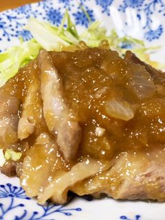 新玉ねぎの生姜焼き-レシピのメイン写真