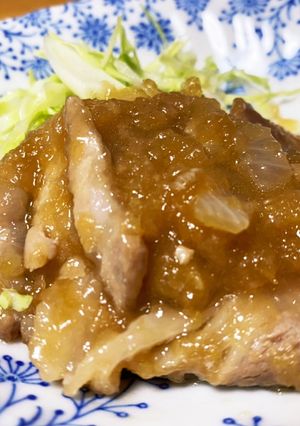 新玉ねぎの生姜焼き-レシピのメイン写真