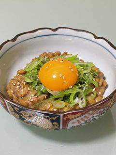 ♡アレンジ納豆♡とろ〜りたまごのツナ納豆-レシピのメイン写真