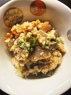副菜に★ひき肉のおから(卯の花)-レシピのメイン写真