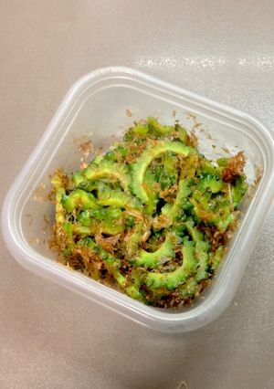 ゴーヤの炒物・鰹節和え-レシピのメイン写真