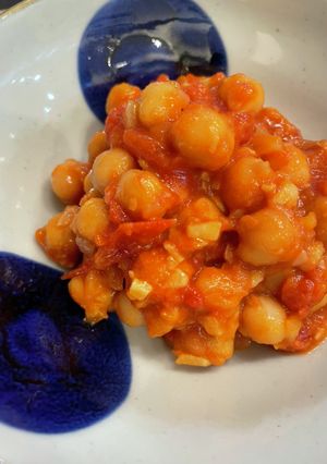 副菜に便利！★ひよこ豆のトマト煮★-レシピのメイン写真