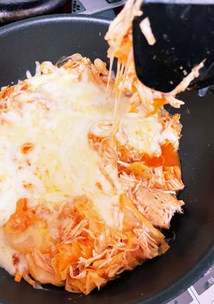 キャベツと鶏胸肉のトマト煮込み-レシピのメイン写真