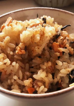 残り物全部入り炊き込みご飯-レシピのメイン写真