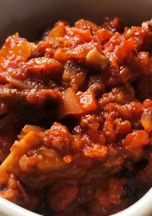 残りハンバーグボロネーゼ-レシピのメイン写真