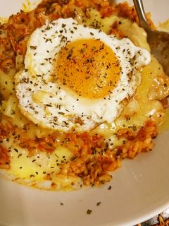 白菜トマト煮残りdeリゾット風-レシピのメイン写真