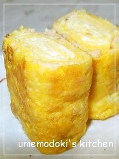鮭フレーク入り卵焼き-レシピのメイン写真