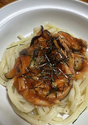 キムチあんかけうどん-レシピのメイン写真