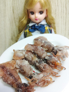リカちゃん♡ホタルイカの米粉唐揚げ˚*̥-レシピのメイン写真