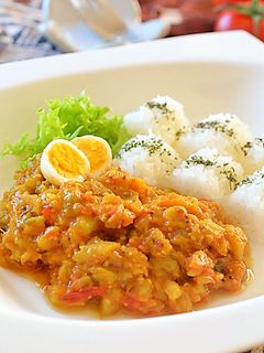GABAN®スパイスで焼きナスのカレー♪-レシピのメイン写真