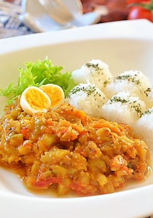 GABAN®スパイスで焼きナスのカレー♪-レシピのメイン写真