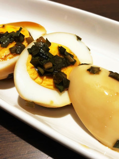 ニラ醤油で【味玉】-レシピのメイン写真