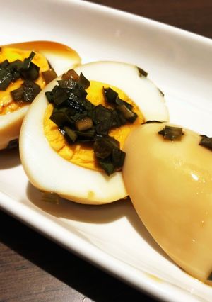 ニラ醤油で【味玉】-レシピのメイン写真