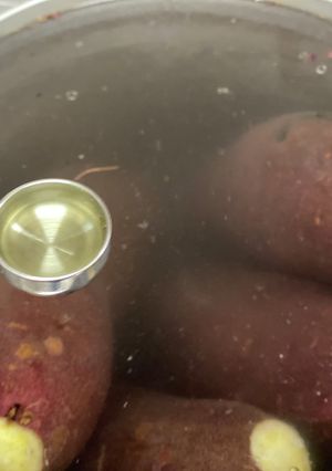 さつま芋　茹で鍋ベタベタ汚れ知らず-レシピのメイン写真