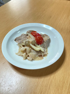 ゆで豚肉のイタリアン-レシピのメイン写真