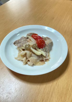 ゆで豚肉のイタリアン-レシピのメイン写真
