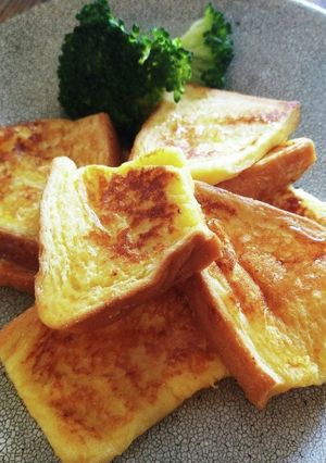 簡単！ぷるん！食パンでフレンチトースト2-レシピのメイン写真