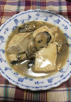豆腐と牡蠣のオイスターソース煮-レシピのメイン写真