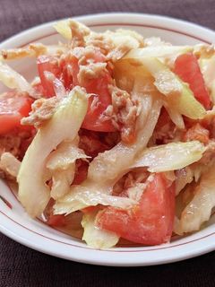 トマトとセロリのツナサラダ-レシピのメイン写真