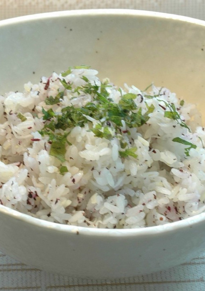 ゆかりとしらすの混ぜご飯-レシピのメイン写真